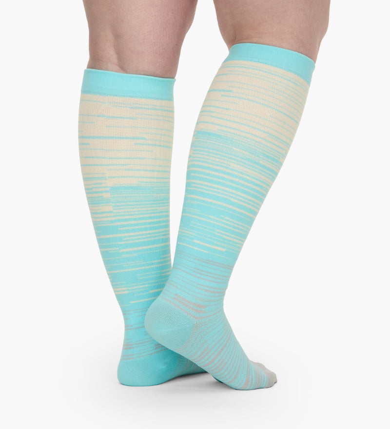 Varistride™ Calze a Compressione a Righe