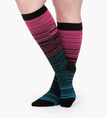 Varistride™ Calze a Compressione a Righe